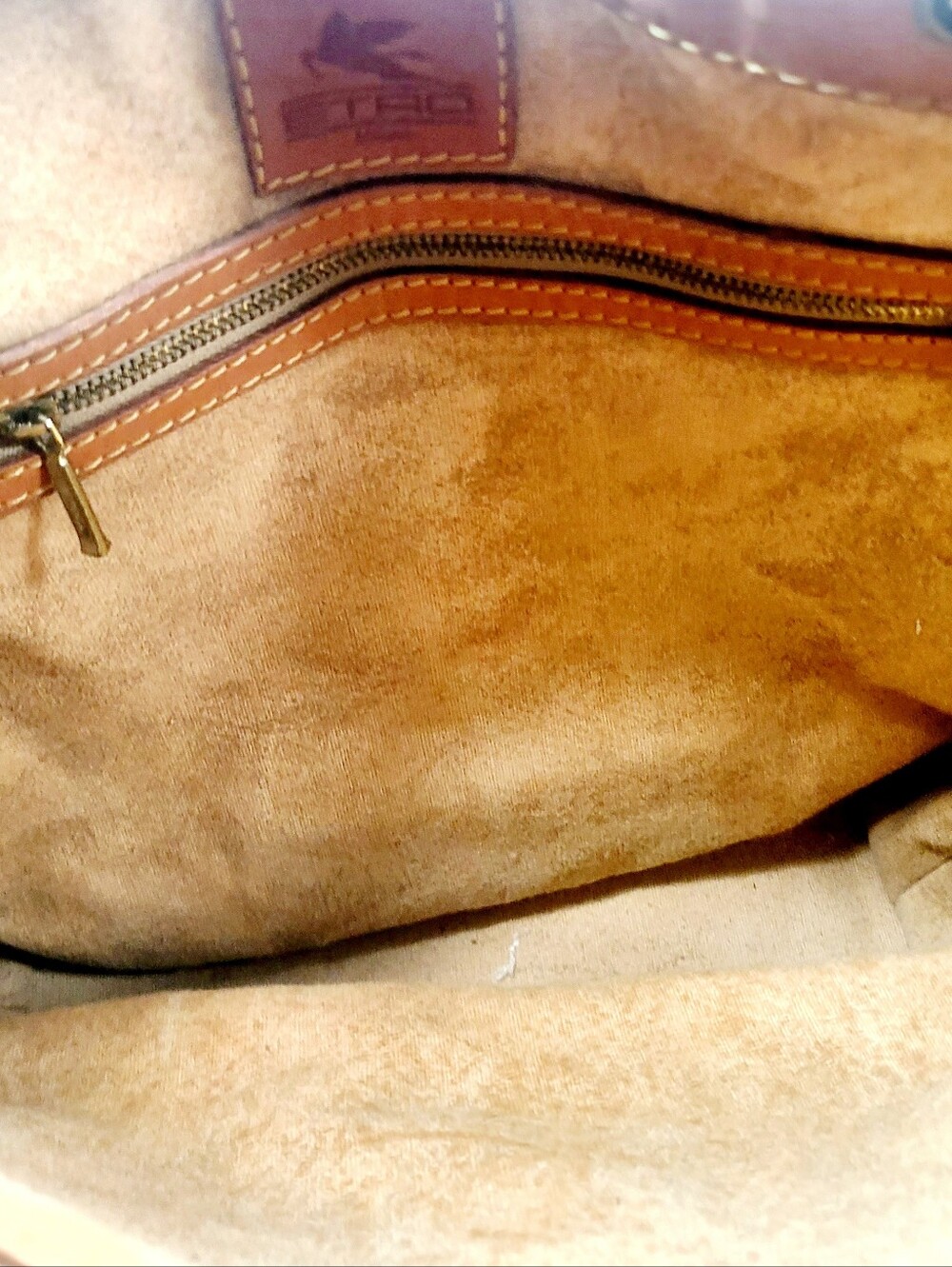 Etro Leather Drawstring Bag - Picture 2 of 7